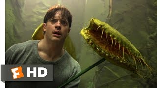 Journey to the Center of the Earth 710 Movie CLIP  Large Carnivorous Plant 2008 HD