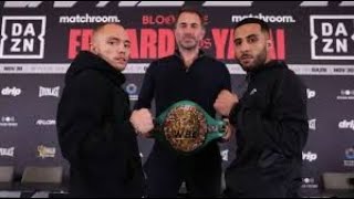 Sunny Edwards vs Galal Yafai for the vacant WBC interim flyweight title