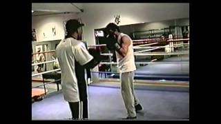 Darrell Foster training Antonio Banderas and Woody Harrelson for Play It To The Bone