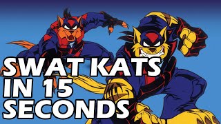 Swat Kats The Radical Squadron Explained in 15 Seconds shorts