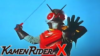 Kamen Rider X 1974 Henshin