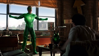 The super suit green  Green Lantern Extended cut