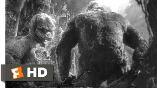 King Kong 1933  Kong vs TRex Scene 410  Movieclips