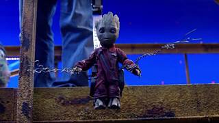 Guardians of the Galaxy Vol 2 Baby Groot StandIn Bluray Bonus Clip
