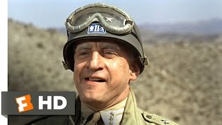 Patton 35 Movie CLIP  Rommel You Magnificent Bastard 1970 HD