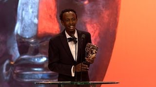 Barkhad Abdi wins Best Supporting Actor Bafta  The British Academy Film Awards 2014  BBC One