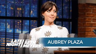 Aubrey Plaza Got Very Drunk and Sang Karaoke at the Mike and Dave Need Wedding Dates Wrap Party