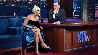 Full Interview Lady Gaga Talks To Stephen Colbert
