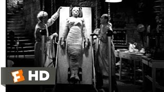 Shes Alive Shes Alive  Bride of Frankenstein 910 Movie CLIP 1935 HD
