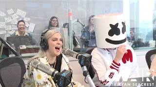 Marshmello  AnneMarie Talk About Their New Song FRIENDS   On Air with Ryan Seacrest