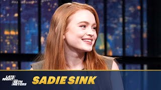 Sadie Sink on Stranger Things Taylor Swifts All Too Well and Working with Brendan Fraser