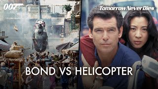 TOMORROW NEVER DIES  007 vs Helicopter  Pierce Brosnan  James Bond