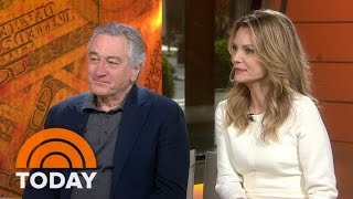 Robert De Niro Michelle Pfeiffer On Wizard of Lies Bernie Madoff Scandal  TODAY