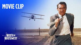 North by Northwest Movie Clip  Crop Duster Chase  Warner Bros Entertainment