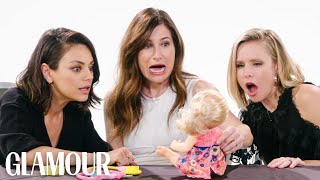 Mila Kunis Kathryn Hahn  Kristen Bell Review Kids Toys  Glamour