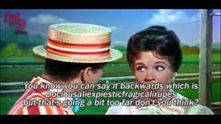 Mary Poppins 1964  Supercalifragilisticexpialidocious  VideoLyrics