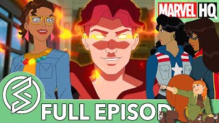 Marvel Rising Playing With Fire  Feat Tyler Posey Navia Robinson  Dove Cameron