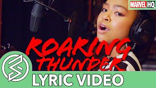 Roaring Thunder by Navia Robinson  Marvel Rising Playing With Fire  LYRIC VIDEO