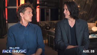 BILL  TED FACE THE MUSIC Behind the Scenes  A Most Triumphant Duo