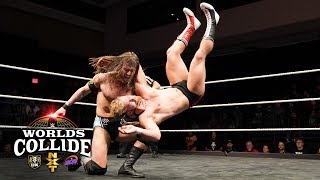 Tyler Bate vs Adam Cole  Semifinal Match WWE Worlds Collide Feb 2 2019