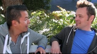 Ninjago Zane interviews Kai part 13  the real voice actors