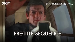 FOR YOUR EYES ONLY  Opening Scene  Roger Moore  James Bond