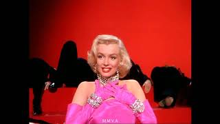 Marilyn Monroe in Gentlemen Prefer Blondes  Diamonds Are A Girls Best Friend