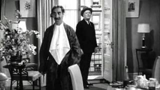 Marx Brothers  A Night at the Opera 1935Scene Hiding the beds