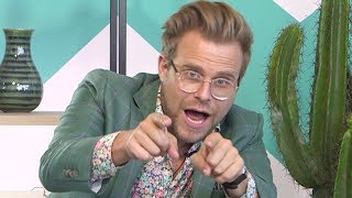 Nickelodeons The Crystal Maze Host Adam Conover Talks Funniest OnSet Moments  Hollywire