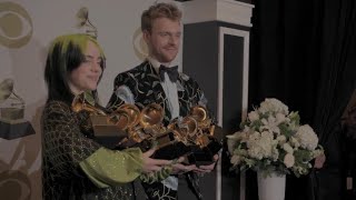 Billie Eilish The Worlds a Little Blurry  Winning 5 Grammys and gets a call from Justin Bieber