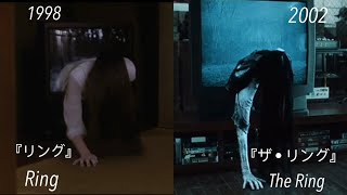 Ring 1998 vs The Ring 2002  TV Scene