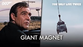 YOU ONLY LIVE TWICE  Giant Magnet  Sean Connery  James Bond