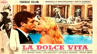 Federico Fellinis La Dolce Vita 1960 in 1440p HD  Cinematic Masterpiece