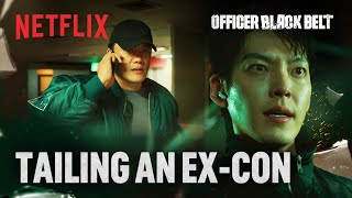 Kim Woobin follows the ankle tag signal  Officer Black Belt  Netflix ENG SUB