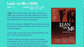 Movie Review Lean on Me 1989 HD