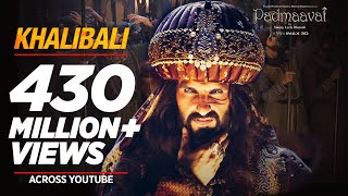 Padmaavat Khalibali  Ranveer Singh  Deepika Padukone  Shahid Kapoor  Shivam Pathak