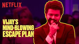 Thalapathy Vijays ULTIMATE Escape Plan Ft Prabhu Deva  The Greatest Of All Time  Netflix India