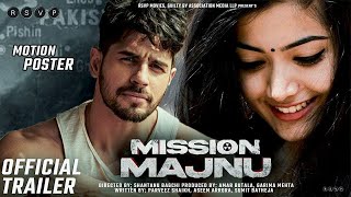 Mission Majnu  Official Concept Trailer Sidharth Malhotra  Rashmika M  Bhumika Chawla  Shantanu