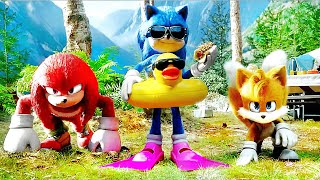 SONIC THE HEDGEHOG 3 Opening Race Scene Trailer NEW 2024