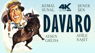 Davaro Trk Filmi  4K Restorasyonlu  KEMAL SUNAL  ENER EN