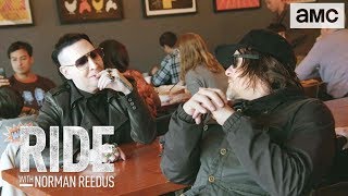 Eating Hot Chicken w Marilyn Manson Talked About Scene Ep 306  Ride with Norman Reedus