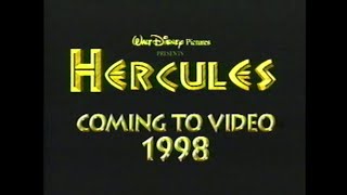 Hercules  1998 VHS Trailer