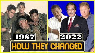 TOUR OF DUTY Cast Then and Now  1987 VS 2022  How They Changed  Who Died