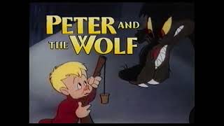 Peter and the Wolf 1946  Walt Disney Home Video  1993 UK VHS Promo