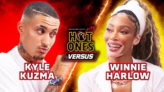 Kyle Kuzma vs Winnie Harlow  Hot Ones Versus