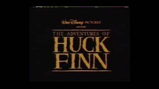 The Adventures of Huck Finn Movie Trailer 1993  TV Spot