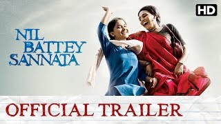 Nil Battey Sannata Official Trailer with Subtitle  Swara Bhaskar Ratna Pathak