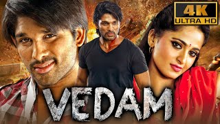 Vedam 4K ULTRA HD  Allu Arjun Blockbuster Action Full Movie  Anushka Shetty Manoj Manchu