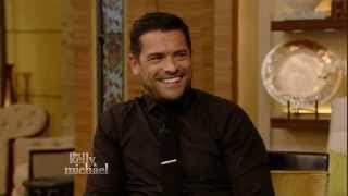 Kelly Ripa and Mark Consuelos talk about his Alpha House Love Scenes