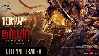 DARBAR Tamil  Official Trailer  Rajinikanth  AR Murugadoss  Anirudh Ravichander  Subaskaran